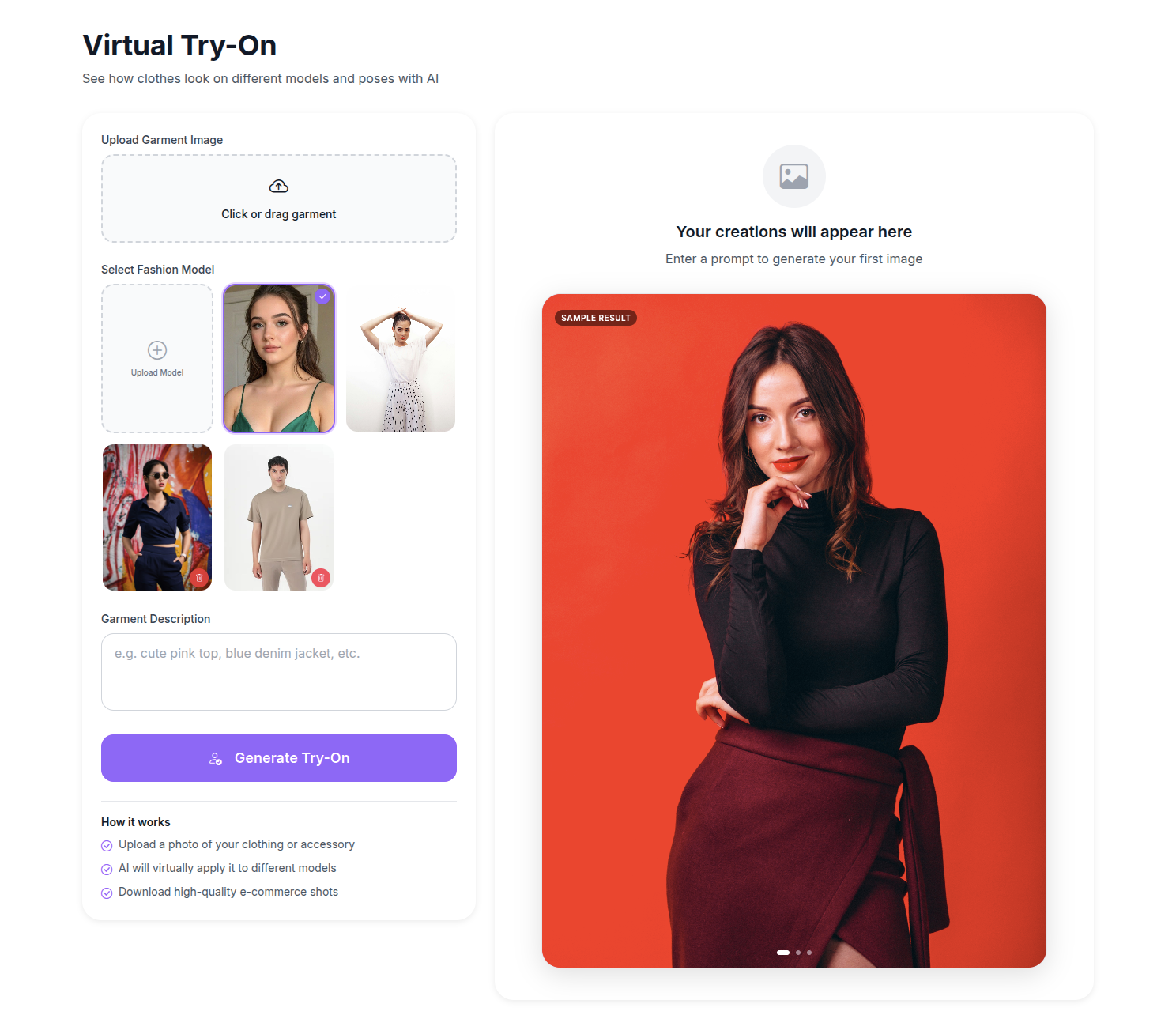 eFashionAI Dashboard